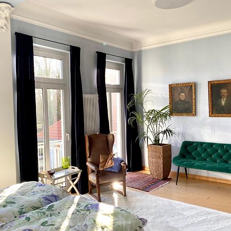 Ruhige Wohnung In Zentral Gelegener Gruenderzeitvilla Oldenburg Dış mekan fotoğraf